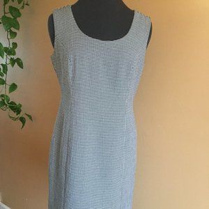 Houndstooth Sleeveless Dress